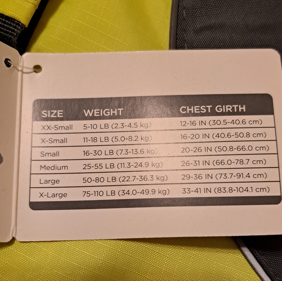 Dog Flotation Vest, NWT, Sz Small, 16-30lbs - Picture 4 of 6